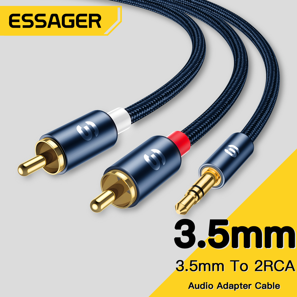 Home Cinema Player - Essager Audio Cables 3.5mm Jack to