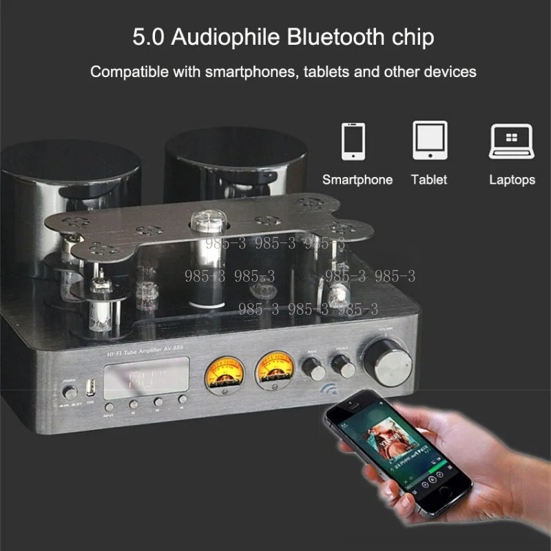 Home Cinema Player - High Power Tube Amplifier, COAX /