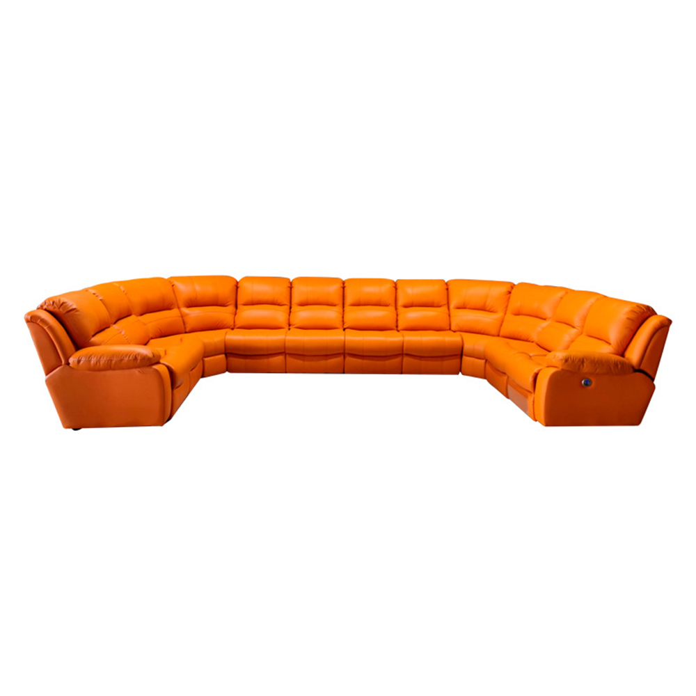 Home Cinema Recliners - Luxury Oversized Sectional Recliner Sofa with