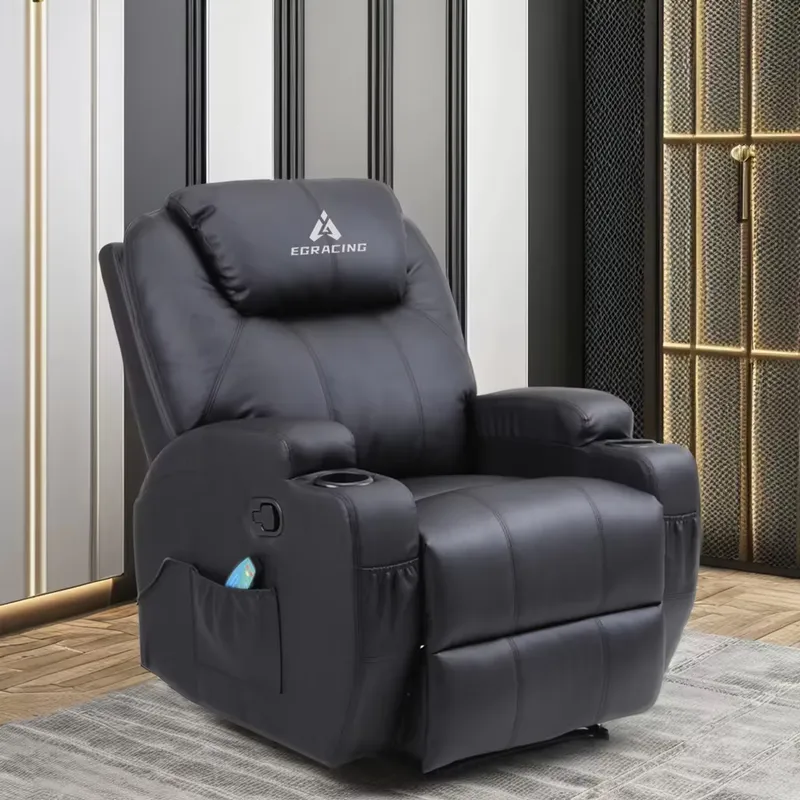 Home Cinema Recliners - Modern Single Recliner Cinema Chair Synthetic