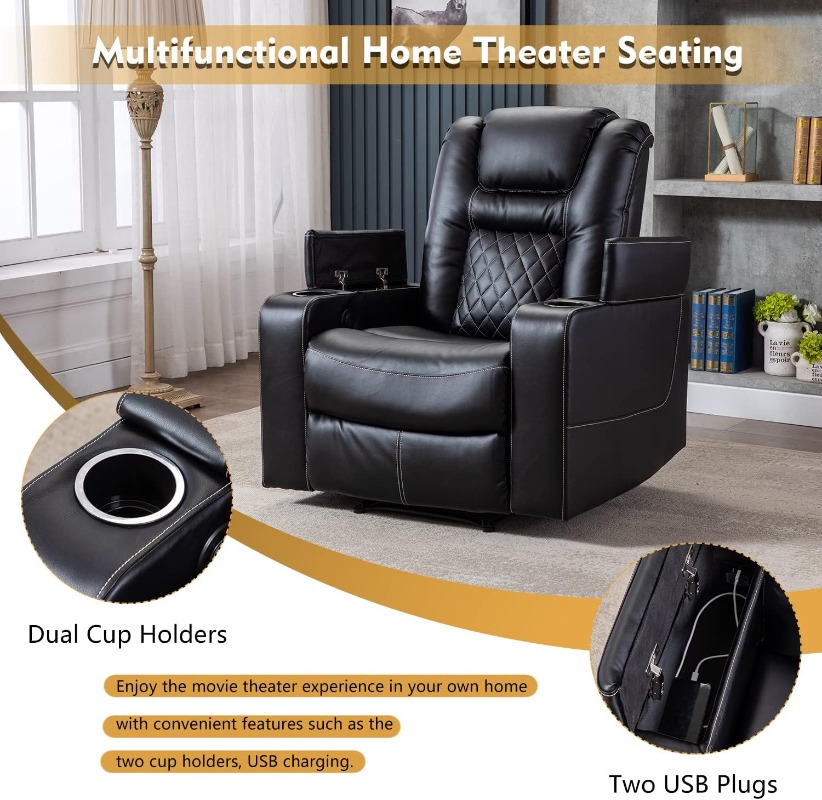 CANMOV Electric Power Recliner - Home Cinema Couch ulasan dan harga