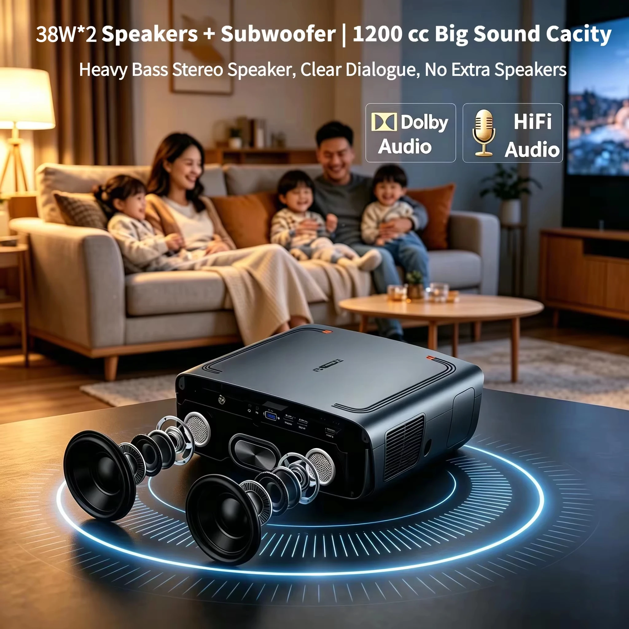 S7 4200ANSI Native 1080P 4K UH - Home Cinema Couch ulasan dan harga