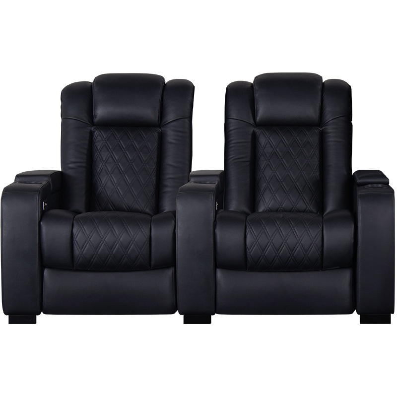 Modern Home Cinema Leather Ele - Home Cinema Recliners ulasan dan harga