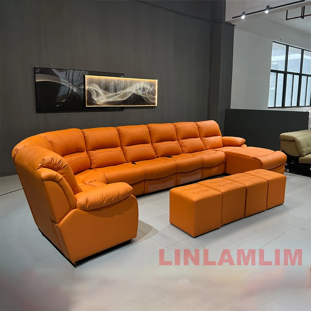 Luxury Oversized Sectional Rec - Home Cinema Recliners ulasan dan harga