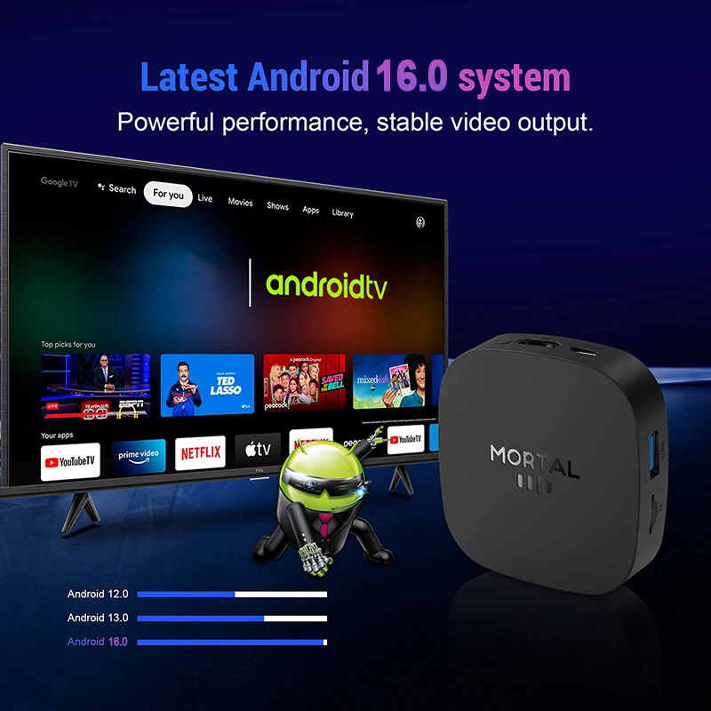 2026 New T1+ 8K HD TV Box Andr - Home Cinema Media Player ulasan dan harga