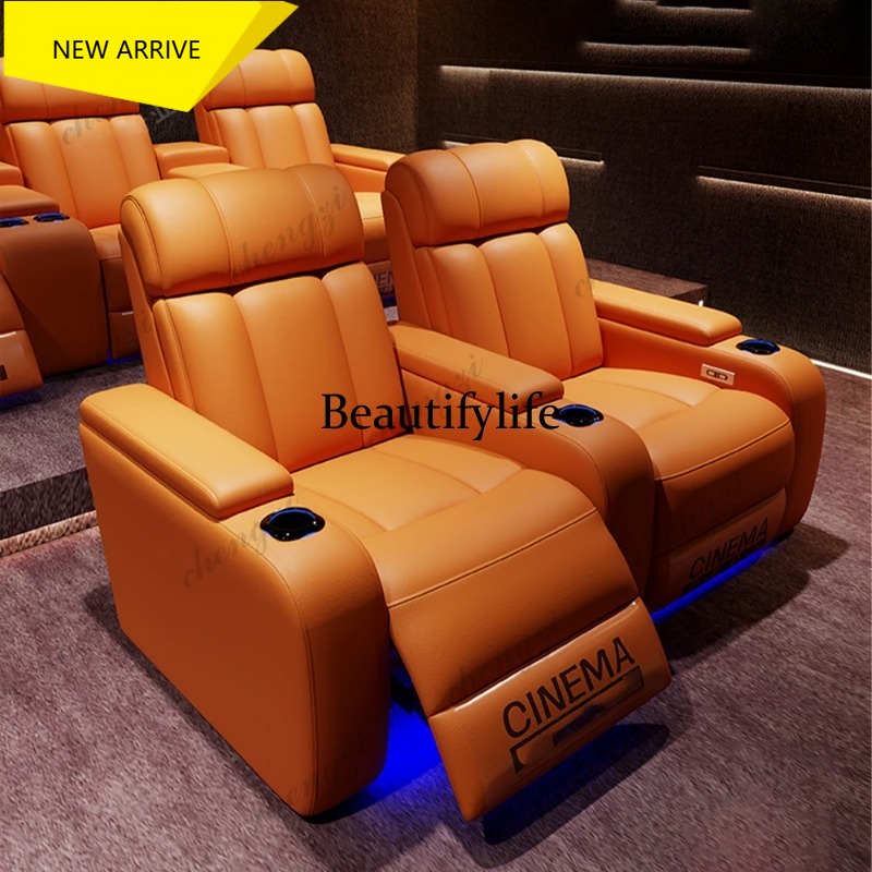 G153 Luxury Genuine Leather El - Home Cinema Recliners ulasan dan harga