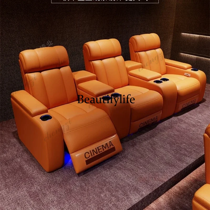 G153 Luxury Genuine Leather El - Home Cinema Recliners ulasan dan harga