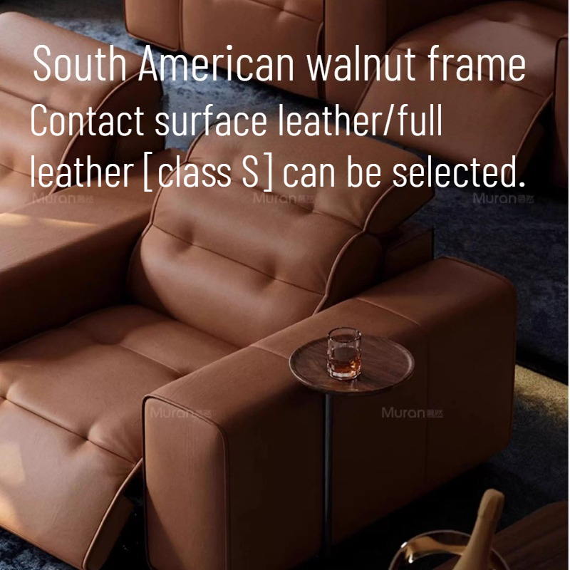 Top-grain Leather Electric Sof - Home Cinema Room Size ulasan dan harga