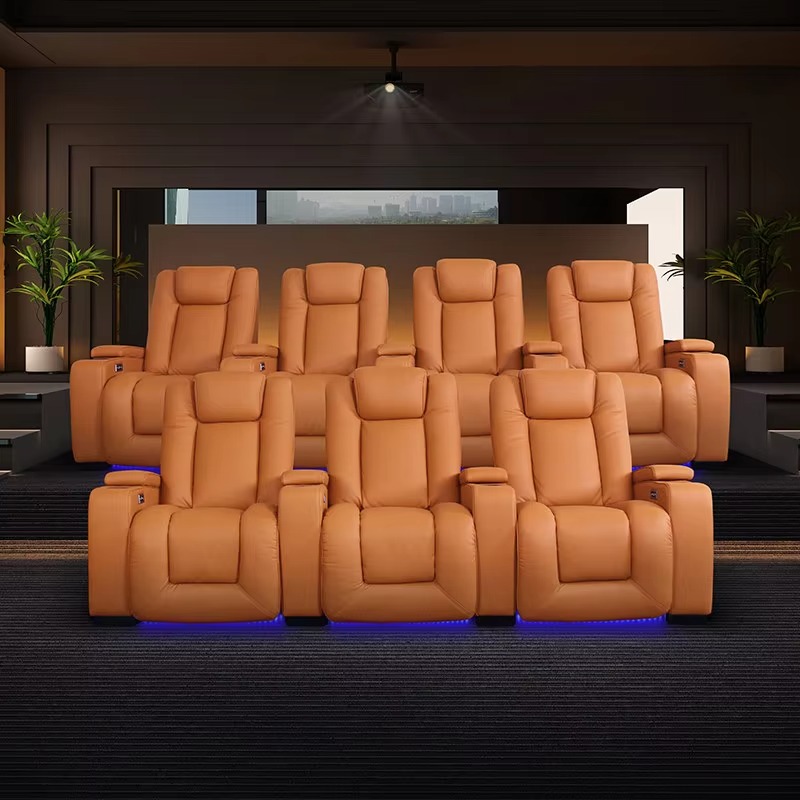 Luxury Manual Cinema Sofas Rec - Home Cinema Recliners ulasan dan harga