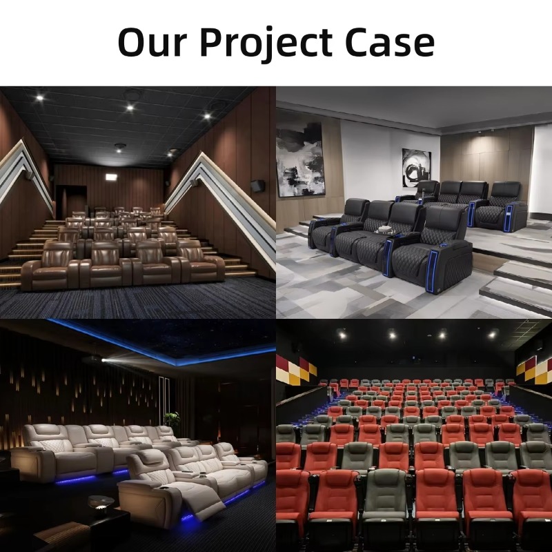 Luxury Manual Cinema Sofas Rec - Home Cinema Recliners ulasan dan harga