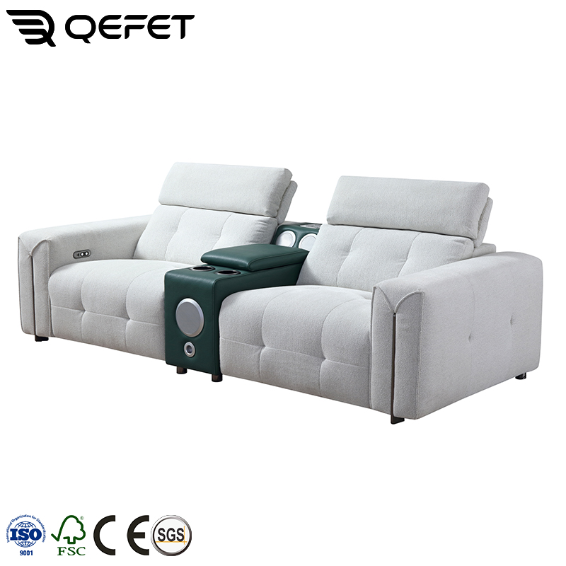 Movie Electric Leather Recline - Home Cinema Couch ulasan dan harga