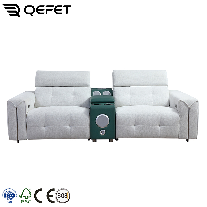 Movie Electric Leather Recline - Home Cinema Couch ulasan dan harga