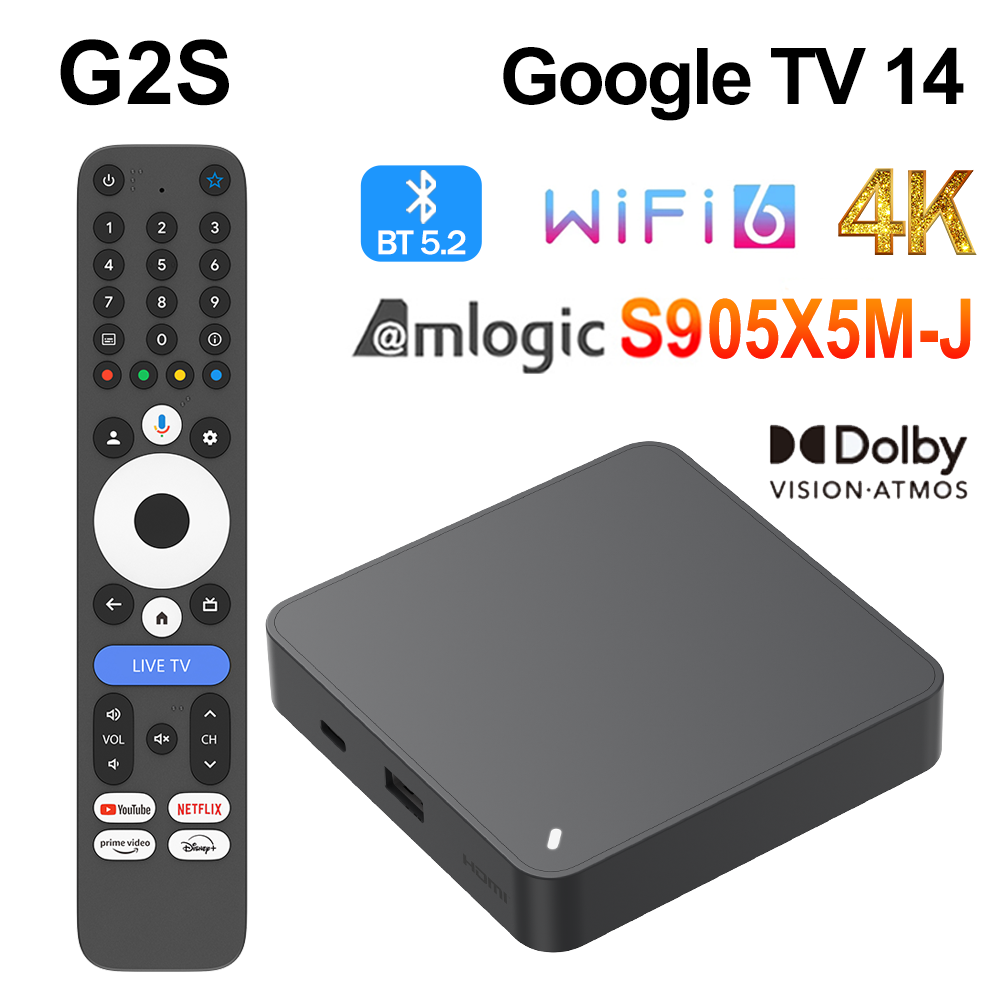 G2S GTV TV BOX GoogleTV 14 Aml - Home Cinema Media Player ulasan dan harga