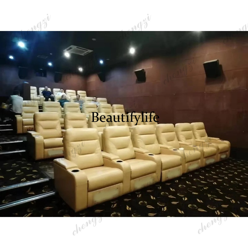 Leather Sofa set With POWER RE - Home Cinema Couch ulasan dan harga